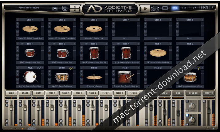 Addictive drums 2 library placer